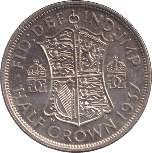 1937 HALFCROWN ( PROOF ) - HALFCROWN - Cambridgeshire Coins