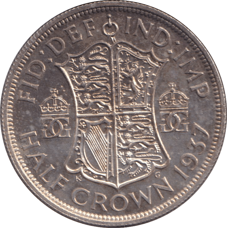 1937 HALFCROWN ( PROOF ) - HALFCROWN - Cambridgeshire Coins
