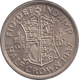 1937 HALFCROWN ( UNC ) - HALFCROWN - Cambridgeshire Coins