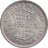 1937 HALFCROWN ( UNC ) - HALFCROWN - Cambridgeshire Coins