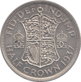 1937 HALFCROWN ( UNC ) - HALFCROWN - Cambridgeshire Coins