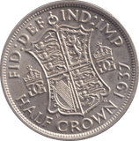 1937 HALFCROWN ( UNC ) - HALFCROWN - Cambridgeshire Coins