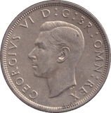 1937 HALFCROWN ( UNC ) - HALFCROWN - Cambridgeshire Coins