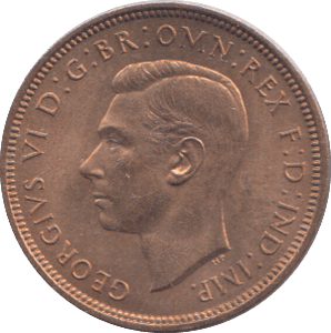 1937 HALFPENNY ( AUNC ) 1 - HALFPENNY - Cambridgeshire Coins