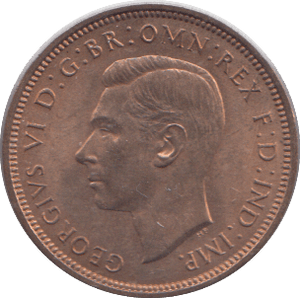 1937 HALFPENNY ( AUNC ) 2 - HALFPENNY - Cambridgeshire Coins