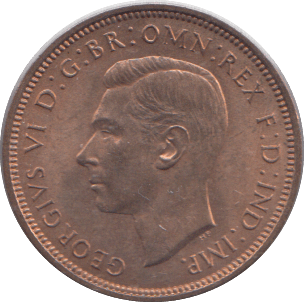 1937 HALFPENNY ( AUNC ) 2 - HALFPENNY - Cambridgeshire Coins