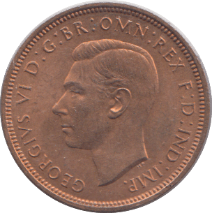 1937 HALFPENNY ( AUNC ) 3 - HALFPENNY - Cambridgeshire Coins
