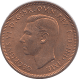 1937 HALFPENNY ( AUNC ) 3 - HALFPENNY - Cambridgeshire Coins