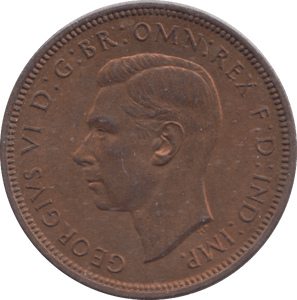 1937 HALFPENNY ( AUNC ) - HALFPENNY - Cambridgeshire Coins