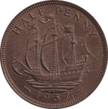 1937 HALFPENNY ( BU ) - HALFPENNY - Cambridgeshire Coins
