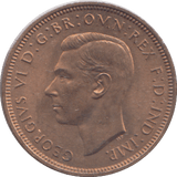 1937 HALFPENNY ( UNC ) 1 - HALFPENNY - Cambridgeshire Coins