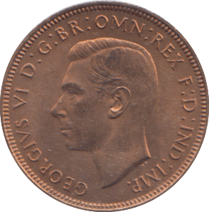1937 HALFPENNY ( UNC ) 3 - HALFPENNY - Cambridgeshire Coins
