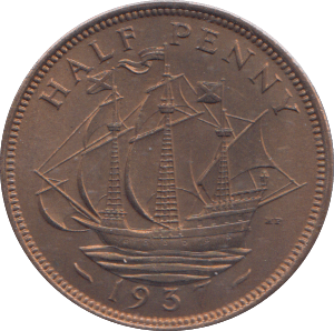 1937 HALFPENNY ( UNC ) 3 - HALFPENNY - Cambridgeshire Coins