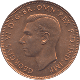 1937 HALFPENNY ( UNC ) 4 - HALFPENNY - Cambridgeshire Coins
