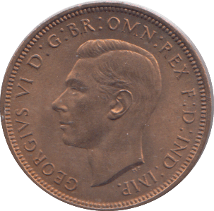 1937 HALFPENNY ( UNC ) 5 - HALFPENNY - Cambridgeshire Coins