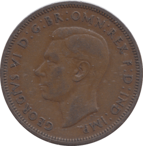 1937 HALFPENNY ( VF ) - HALFPENNY - Cambridgeshire Coins