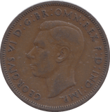 1937 HALFPENNY ( VF ) - HALFPENNY - Cambridgeshire Coins