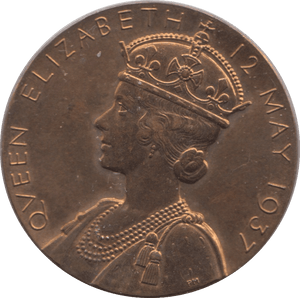 1937 KING GEORGE VI CORONATION MEDALLION - MEDALS & MEDALLIONS - Cambridgeshire Coins