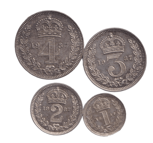 1937 MAUNDY SET - Maundy Set - Cambridgeshire Coins