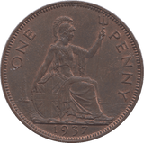 1937 PENNY ( AUNC ) - PENNY - Cambridgeshire Coins