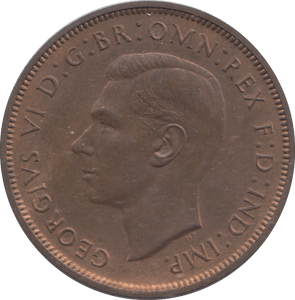 1937 PENNY ( AUNC ) - PENNY - Cambridgeshire Coins