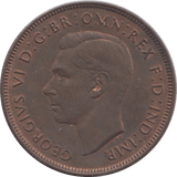 1937 PENNY ( AUNC ) - PENNY - Cambridgeshire Coins
