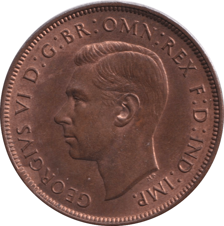 1937 PENNY ( AUNC ) - PENNY - Cambridgeshire Coins