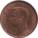 1937 PENNY ( AUNC ) - PENNY - Cambridgeshire Coins