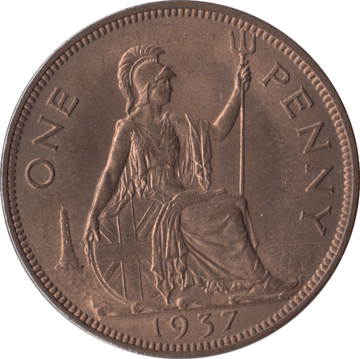 1937 PENNY ( BU ) - Penny - Cambridgeshire Coins