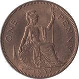 1937 PENNY ( BU ) - Penny - Cambridgeshire Coins