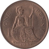 1937 PENNY ( BU ) - Penny - Cambridgeshire Coins