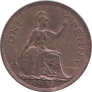 1937 PENNY ( BU ) - Penny - Cambridgeshire Coins