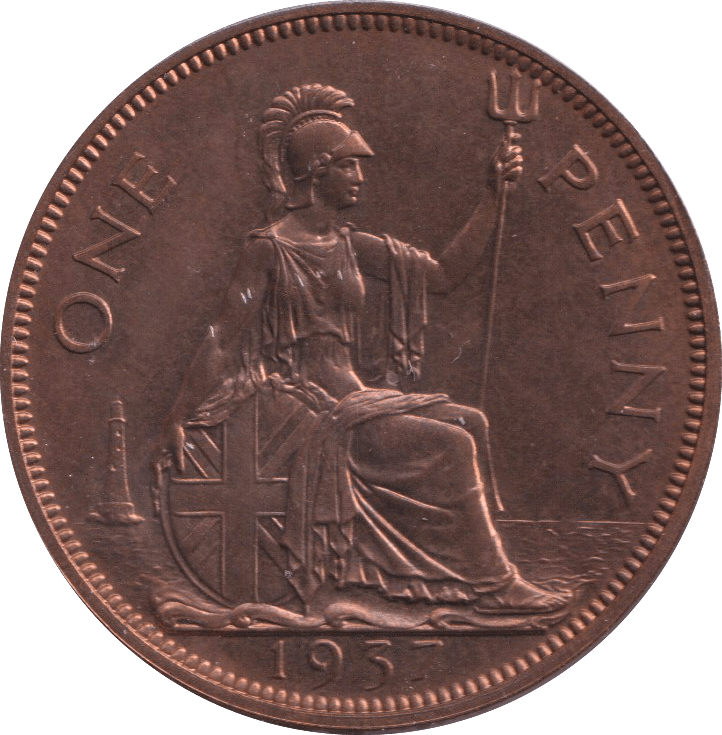 1937 PENNY ( PROOF ) - PENNY - Cambridgeshire Coins