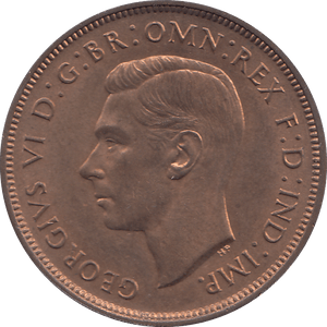 1937 PENNY ( UNC ) - PENNY - Cambridgeshire Coins