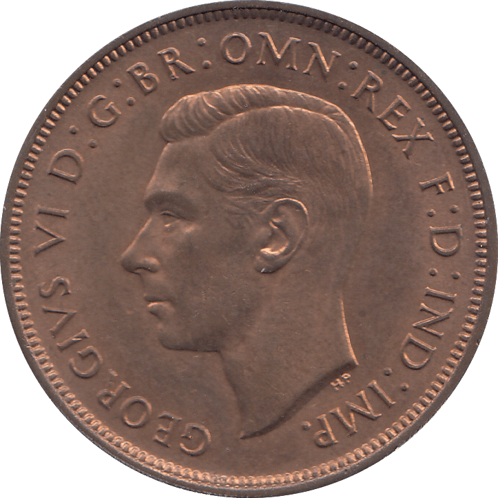 1937 PENNY ( UNC ) - PENNY - Cambridgeshire Coins