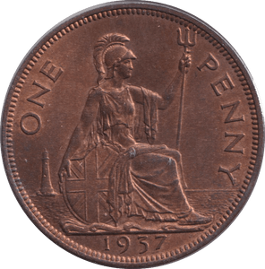 1937 PENNY ( UNC ) - PENNY - Cambridgeshire Coins