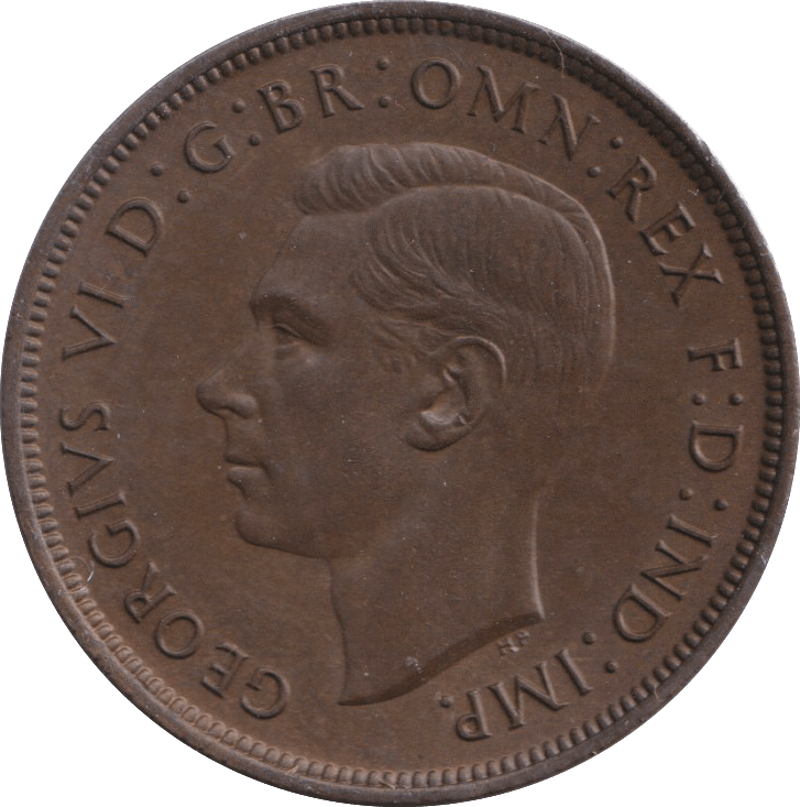 1937 PENNY ( UNC ) - PENNY - Cambridgeshire Coins