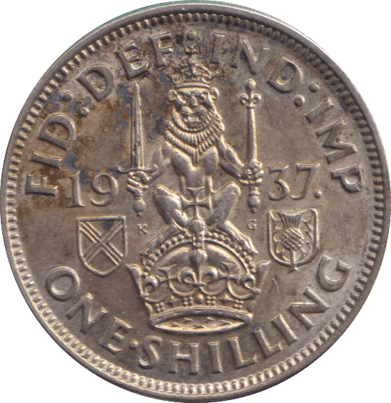 1937 SCOTTISH SHILLING ( AUNC ) - SHILLING - Cambridgeshire Coins