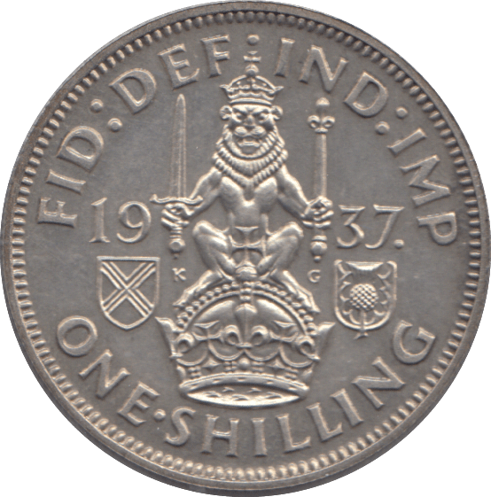 1937 SCOTTISH SHILLING ( PROOF ) - SHILLING - Cambridgeshire Coins
