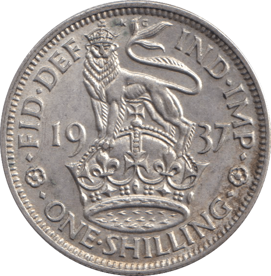 1937 SHILLING ( AUNC ) - SHILLING - Cambridgeshire Coins