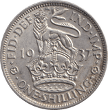 1937 SHILLING ( AUNC ) - SHILLING - Cambridgeshire Coins