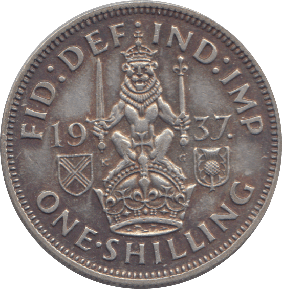 1937 SHILLING ( AUNC ) - SHILLING - Cambridgeshire Coins