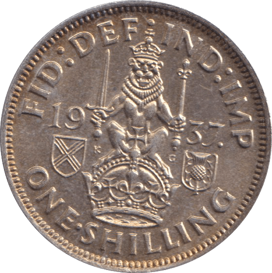 1937 SHILLING ( AUNC ) - SHILLING - Cambridgeshire Coins