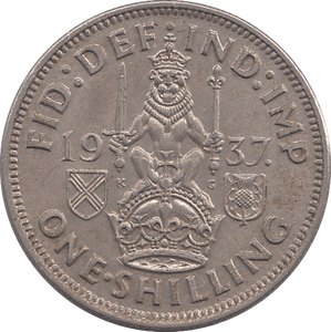 1937 SHILLING ( EF ) SCOTLAND - Shilling - Cambridgeshire Coins
