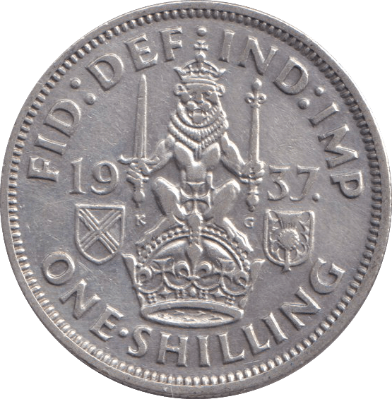1937 SHILLING ( EF ) - SHILLING - Cambridgeshire Coins