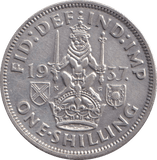 1937 SHILLING ( EF ) - SHILLING - Cambridgeshire Coins
