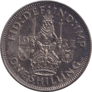 1937 SHILLING ( PROOF ) - SHILLING - Cambridgeshire Coins