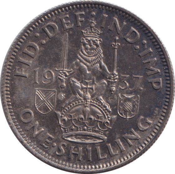 1937 SHILLING ( PROOF ) - SHILLING - Cambridgeshire Coins