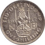 1937 SHILLING ( PROOF ) - SHILLING - Cambridgeshire Coins