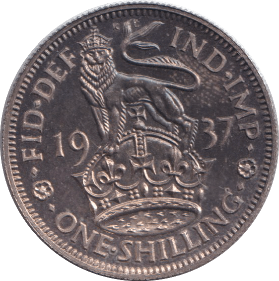 1937 SHILLING ( PROOF ) - SHILLING - Cambridgeshire Coins